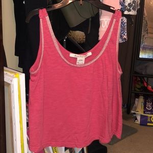 American Rag Pink Cropped Tank!
